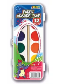 Penmate Farby akwarelowe Dino 12 kolor�w