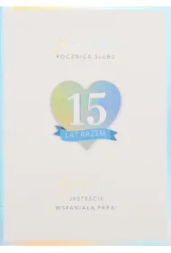 Pan Dragon Karnet B6 Rocznica �lubu Kryszta�owa HM200-2526