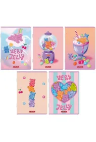 Herlitz Zeszyt A5/16K kratka Jelly
