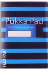 Pukka Pad Zeszyt A5 PCV Navy kratka 60 kartek