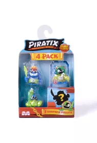 Piratix Shark Treasure 4 pack 1szt.mix