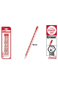 Mp Main Paper O��wek HB z gumk� Coca-Cola 4 szt.