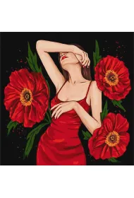 Ideyka Malowanie po numerach - Tajemnicze pi�kno 40x40cm
