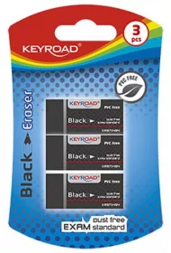 Keyroad Gumka uniwersalna 3 szt.
