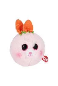 Pluszak pi�ka Beanie Kr�lik Poncey r�owy 8cm Wielkanoc METEOR TY83110