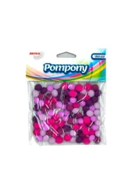 Brewis Pompony fioletowe 10mm