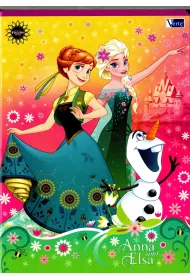 Verte Zeszyt A5 Frozen kratka 60 kartek