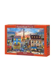Puzzle 500 el. Ulice Pary�a Castorland