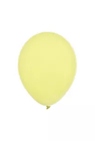 Decomex Balony pastel Yellowish 25 szt.