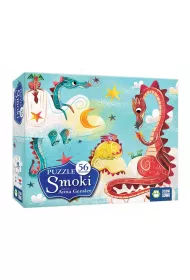 Puzzle Smoki 56 el. Zielona Sowa