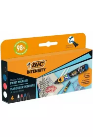 Bic Markery akrylowe Intensity Classic Paint 4 szt.