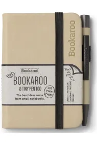 If Bookaroo Notatnik A7 z d�ugopisem - kremowy