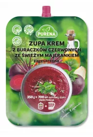 Purena Zagszczona zupa krem z czerwonych burakw ze wieym majerankiem 350 g