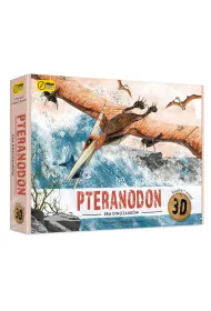 Pteranodon. Ksi��ka i puzzle 3D Wilga Play