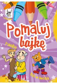 Pomaluj bajk�. Pinokio, Kot w butach