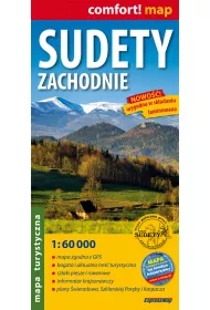 Sudety Zachodnie laminowana mapa turystyczna 1:60 000