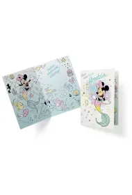 Kukartka Karnet B6 DS-019 Urodziny Myszka Minnie syrenka