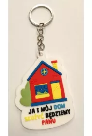 Szaron Brelok gumowy - domek - Ja i m�j dom