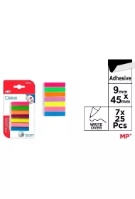 Mp Main Paper Zak�adki indeksuj�ce fluor 45x9mm 7x25szt