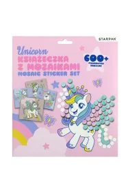 Zestaw kreatywny Ksieczka z mozaikami Unicorn STARPAK 549165