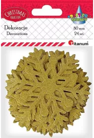 Titanum Naklejki papierowe p�atki �niegu