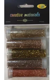 Galeria Hobby Brokat metaliczny 5x9g 5 szt.