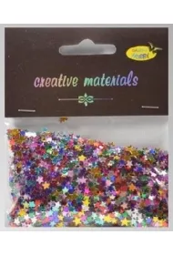 Galeria Hobby Elementy z folii gwiazdki 20g