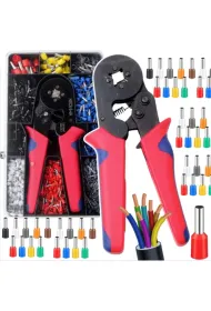 LeanToys Zaciskarka praska do tulejek kabli 1200el