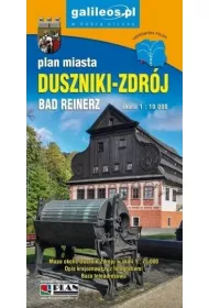 Plan miasta - Duszniki-Zdr�j 1: 10 000