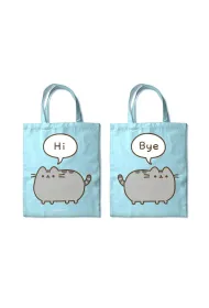 Pusheen Torba tkana zielona