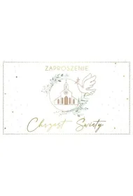Armin Style ZAPROSZENIE CHRZEST 160X95 AS ZP-99 OP10SZT FOL