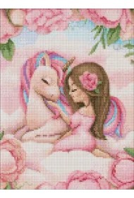 Diamentowa mozaika - Bajeczna przyja�� Kids Ideyka