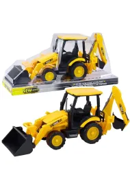 Koparka z nap�dem i ruchomymi �y�kami ��ta LeanToys