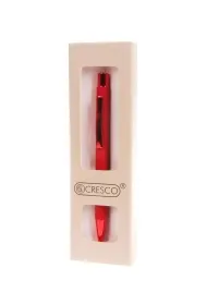 Cresco D�ugopis City w etui - czerwony