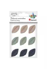 Titanum Li�cie materia�owe t�oczone 3D 20 x 35 mm