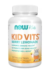 Now Foods Kid Vits Berry Blast Witaminy dla dzieci Suplement diety 120 tab.