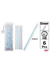 Mp Main Paper Zestaw o��wk�w z gumk� w etiu Frosty 6 szt.