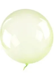 Balon Bubble limonkowy