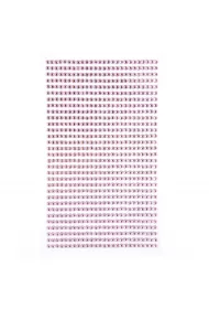 Dalprint Kryszta�ki samoprzylepne Light pink 3 mm 806 szt.