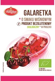 Amylon Galaretka o smaku wi�niowym bezglutenowa 40 g Bio