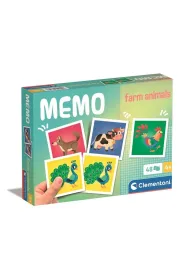 Memo Farm Animals Clementoni