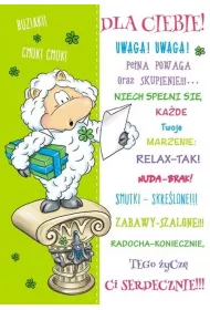 Stamp Karnet Smile B6 + koperta. Wz�r nr 01