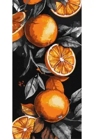 Ideyka Malowanie po numerach - Sycylijskie pomara�cze 40x80cm