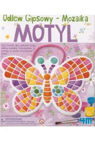 Odlewy gipsowe mozaika - Motyl * 4M