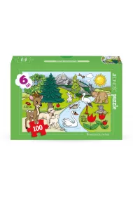 Puzzle 100 el. Stworzenie �wiata Jedno��
