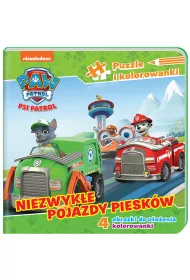 Ksieczka z puzzlami. Niezwyke pojazdy pieskw