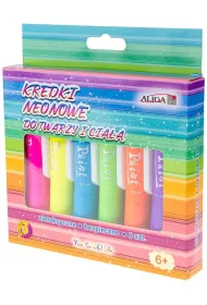 Aliga Kredki do twarzy neonowe 6 kolor�w