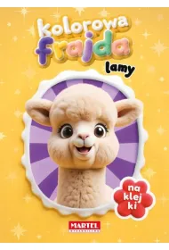 Kolorowa frajda. Lamy z naklejkami