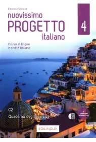 Nuovissimo Progetto italiano 4 C2 �wiczenia + dost�p online