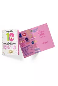 Kukartka Karnet B6 PR-295 Urodziny 18 2021